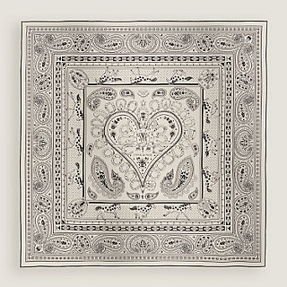 新品未使用【HERMES】カレジェアン 《シュヴァル・ドゥ・クール・バンダナ》 カレジェアン-《シュヴァル・